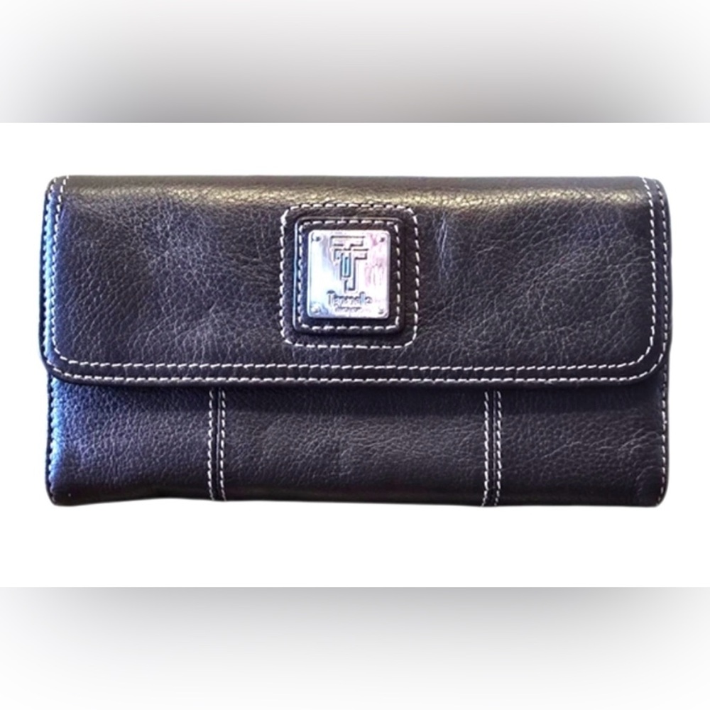 Tignanello Black Leather Wallet